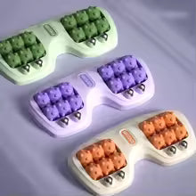 Masajeador de rodillos para pies